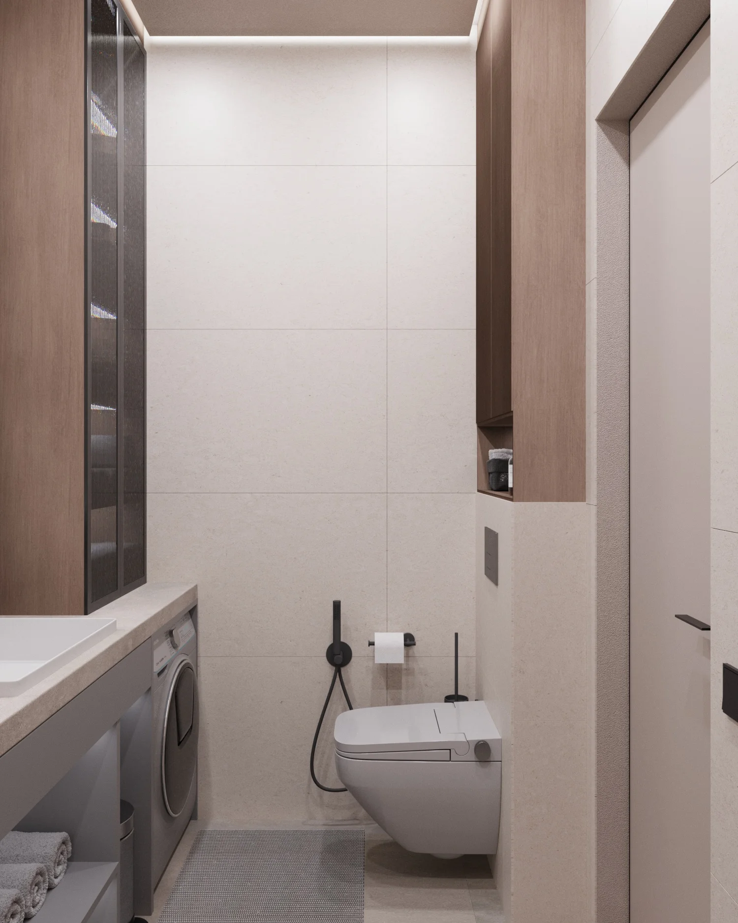 Квартира под сдачу - хай-тек - санузел 3